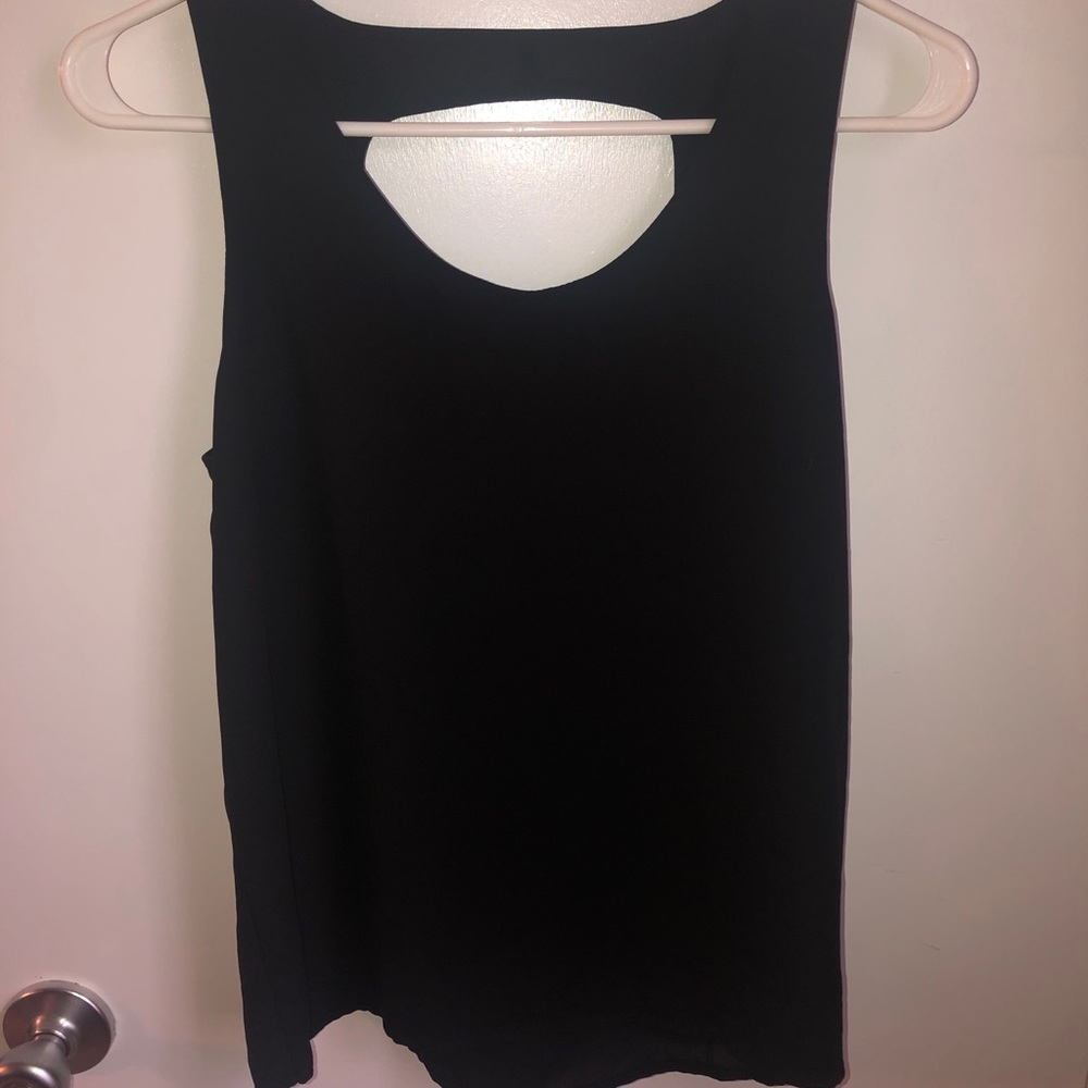 Express black tank top